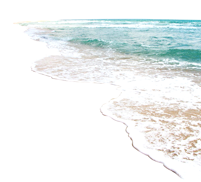 Playa mediterránea de fondo